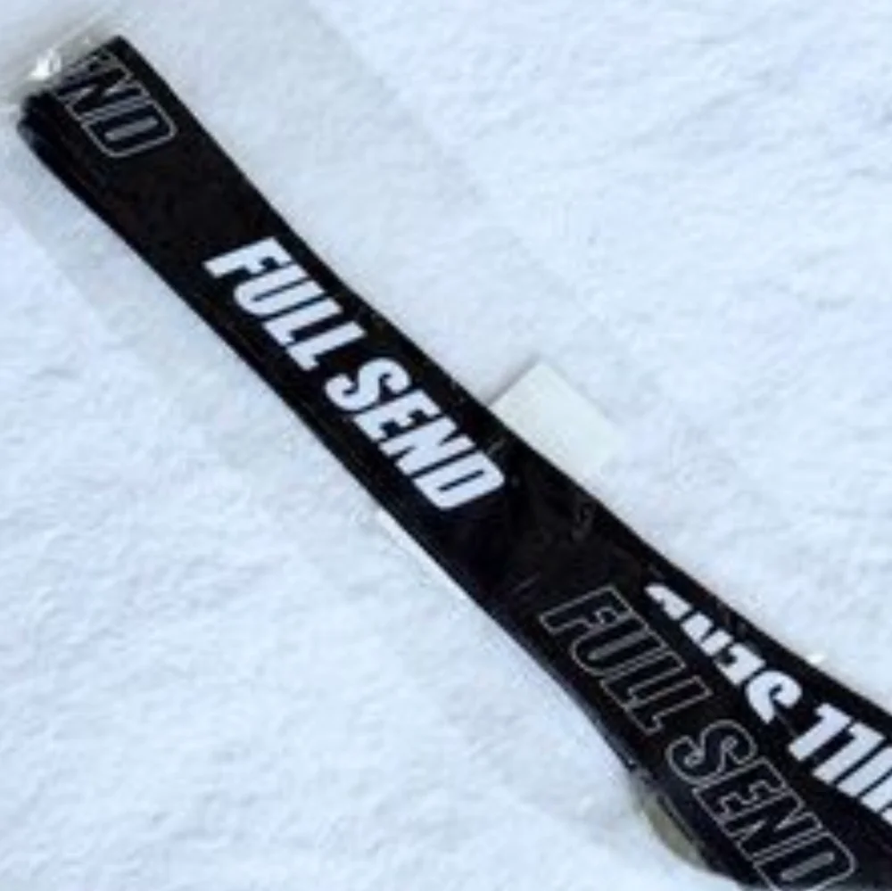 Black Full Send Lanyard With Bottle Opener Clip
